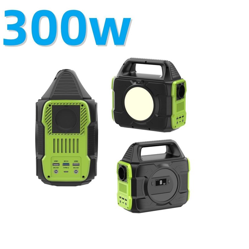 300W Solar Power Station 80000mAh Baterai Portable untuk Camping Outdoor Semua Kompatibel