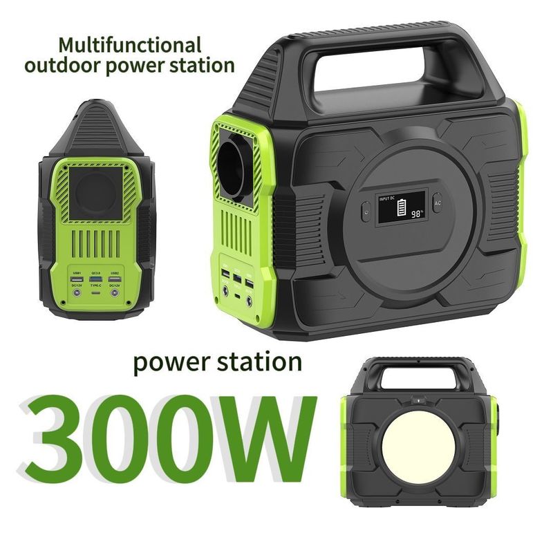 300W/500W/600W Generator Daya Surya Luar Ruang Kecil untuk Stasiun Listrik Portable