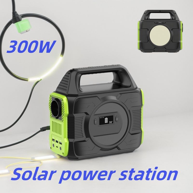 Stasiun Generator Daya Surya Portable 300W 500W untuk RV Darurat