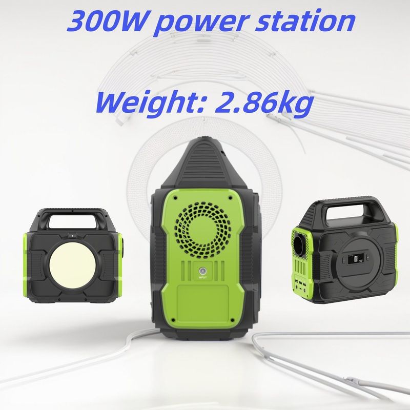 Stasiun Daya Portable 300W 288wh Outdoor Solar Generator S3 untuk Power Camping dan RV