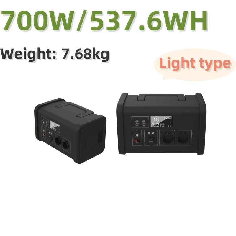 ST7 Balkon Energy Storage Portable Power Station dengan 1 dan 700W Charger Mobile Power