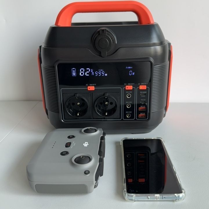 Generator Baterai Lithium Portable 600W/576wh untuk Outdoor Camping RV Power Station