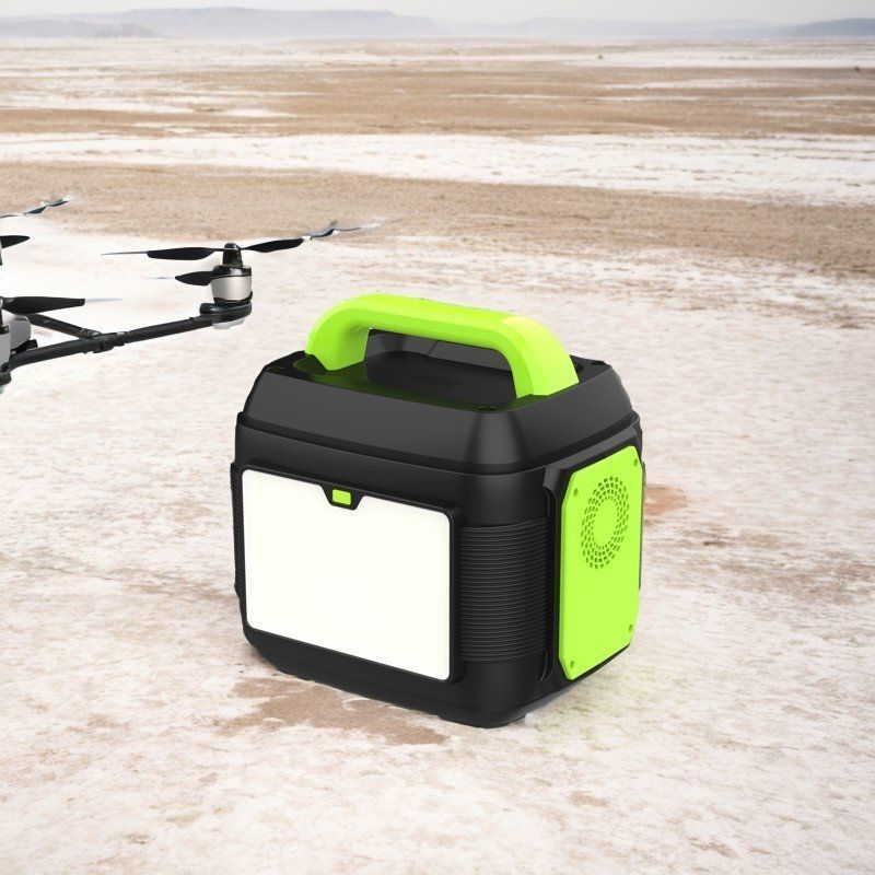 220V Portable Outdoor Camping RV Station dengan Reveal LCD Display 600W/576wh Power Output