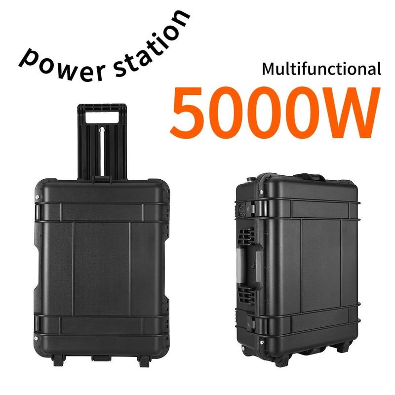 AC Pure Sine Wave 5000W Portable Backup Generator 200W 3000W Solar Charging Station