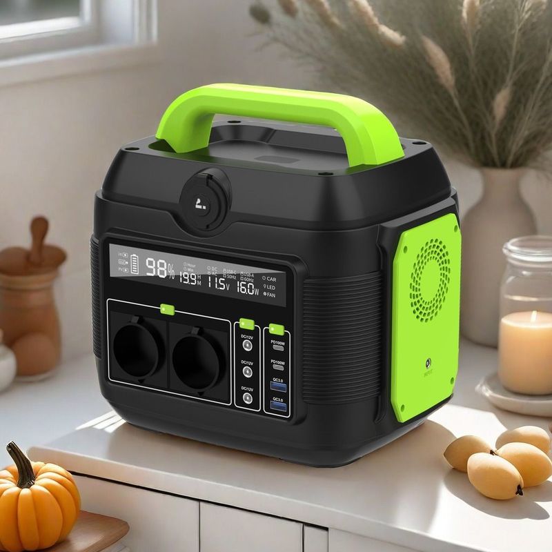 Stasiun Daya Portable 600W 300W 500W 600W 1200W 2200W S6 untuk Pengisian Daya Perikanan