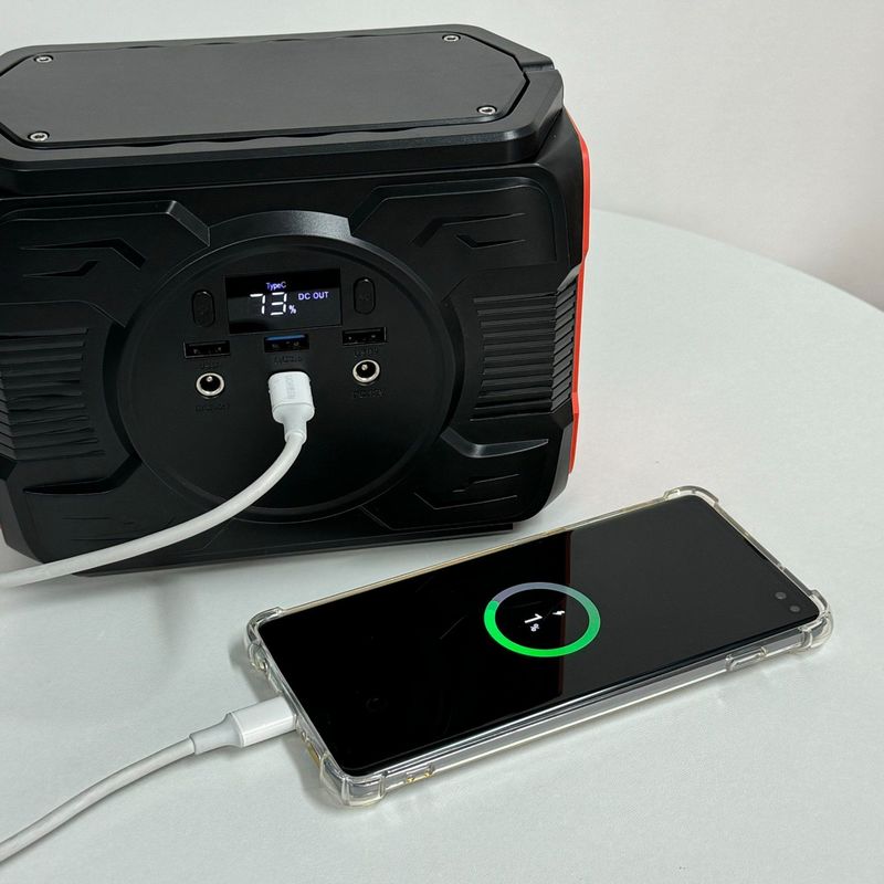 S2X-173 200W 173wh/48000mAh Portable Power Station Solar Generator untuk kegiatan luar ruangan