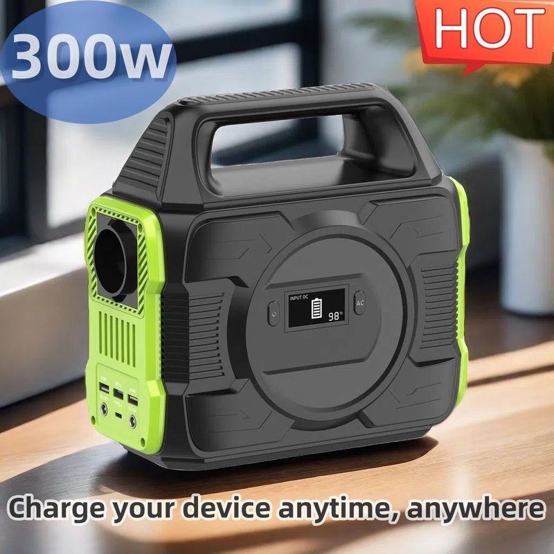 Highly 300W Portable Power Station Solar Generator untuk S3 Drone Laptop dan Ponsel