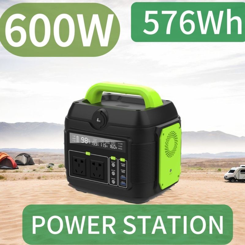 Daya darurat mobil 600W Daya portabel mengungkapkan S6 Solar Generator Camping Daya cadangan