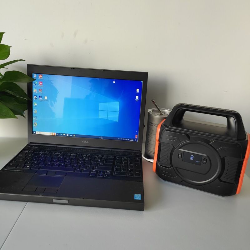 AC Socket Us 300W/288wh Multi-Functional Mobile Power Station untuk On-the-Go Power