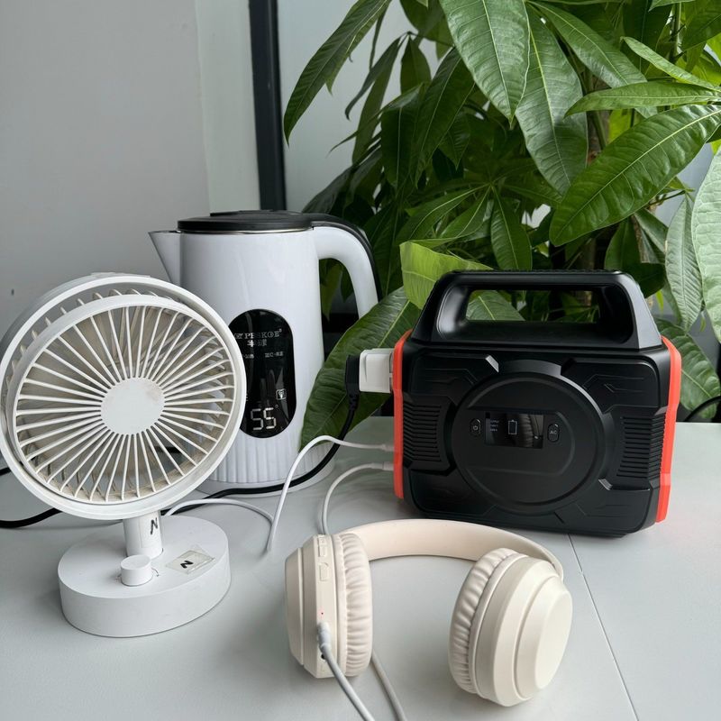 110/220V 300W/288wh Sinus Wave Generator Outdoor Power Station dalam warna yang dapat disesuaikan