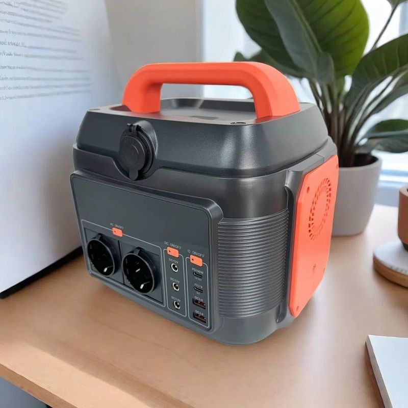 110/220V-50Hz/60Hz 2200W Solar Generator Outdoor Power Station untuk Baterai Lithium S6