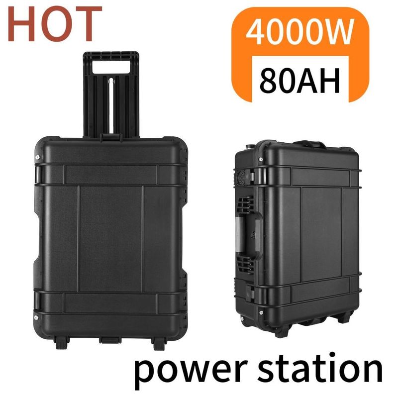 4000W 80ah Solar Generator Outdoor Rumah Tangga darurat Power Station untuk Sumber Daya