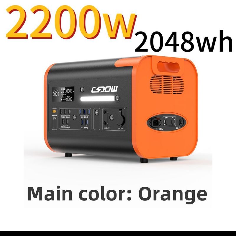 1500W Fast Charge Portable Power Supply dengan display dan 1800W UPS Mobile Power Station