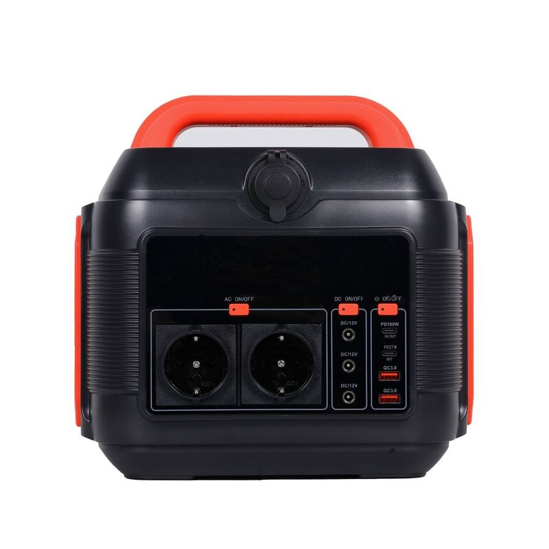 Generator Surya Portable dengan 12V-13V/10A DC Output dan Protection Fungsi 600W/576wh