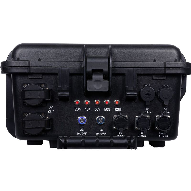 LT-30 Rumah dan Camping Portable Power Supply 3000W 3000wh Solar Panel Power Station