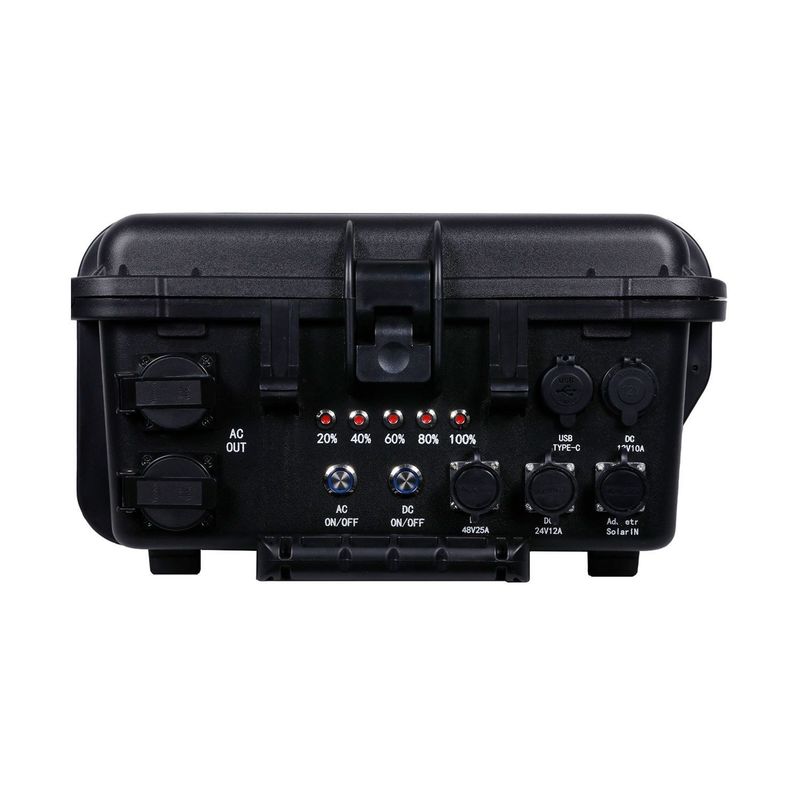 600W 2000W 3000W Power Darurat Portable Solar Power Station untuk dan siaran langsung