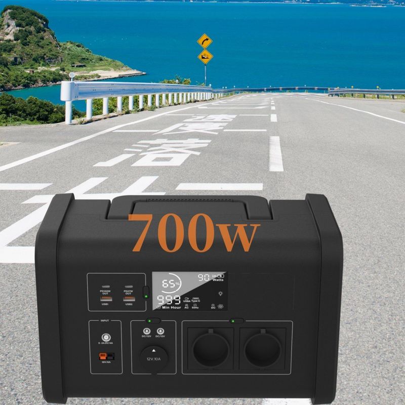 700W Solar Generator Pilihan terbaik Anda untuk Outdoor Camping Portable Power Station