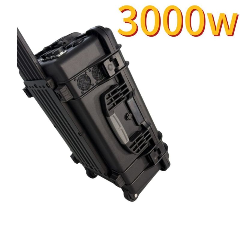 3000W/3000wh62.5ah Solar UAV Generator Solusi Utama untuk Daratan Darurat