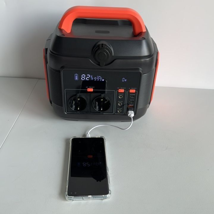 Emergency Power Bank 600W Portable Energy Storage Power Station dengan umur siklus panjang