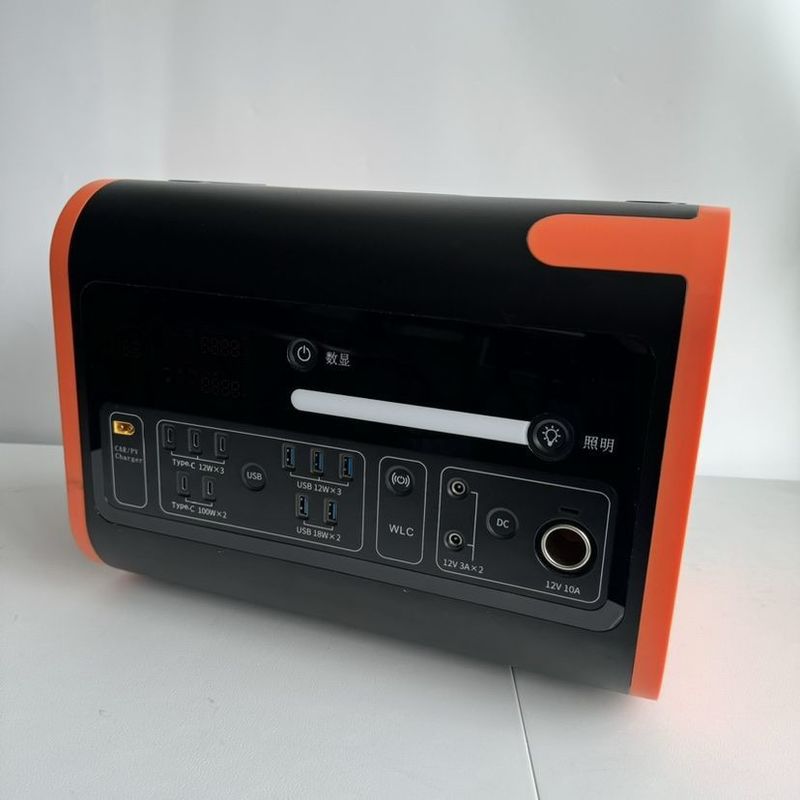 Berwarna-warni 2200W2048wh/40ah Portable Energy Bank 2kw Solar Power Station untuk Pasar Eropa