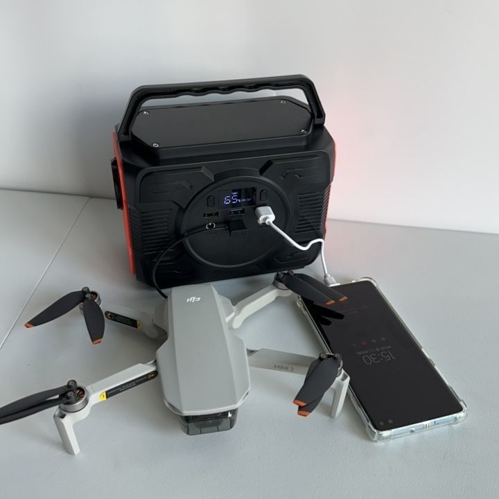 Amerika Selatan LED Light 200 Outdoor Camping Portable Emergency Charging Power Station