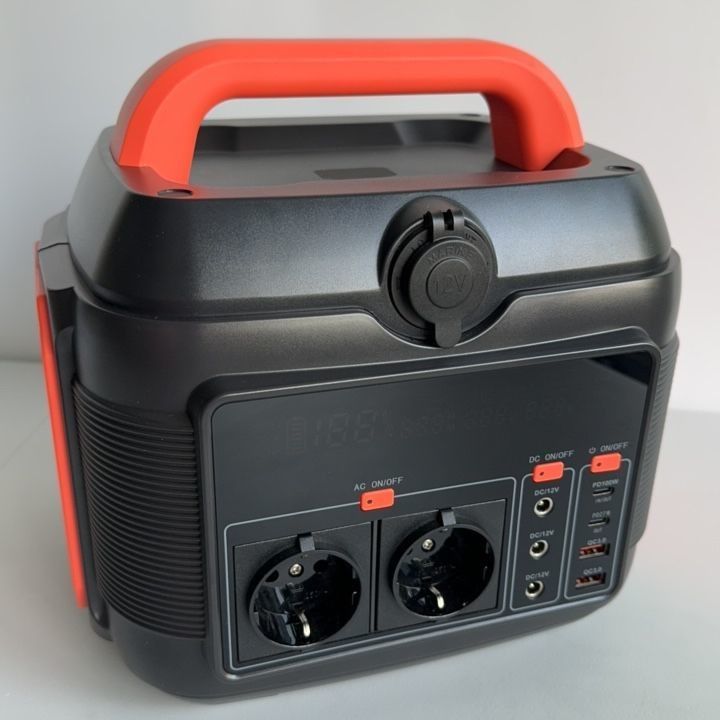 Tipe-C Output Pd100W Pd27W DC Output 12-13V 10A Portable Power Station untuk outdoor