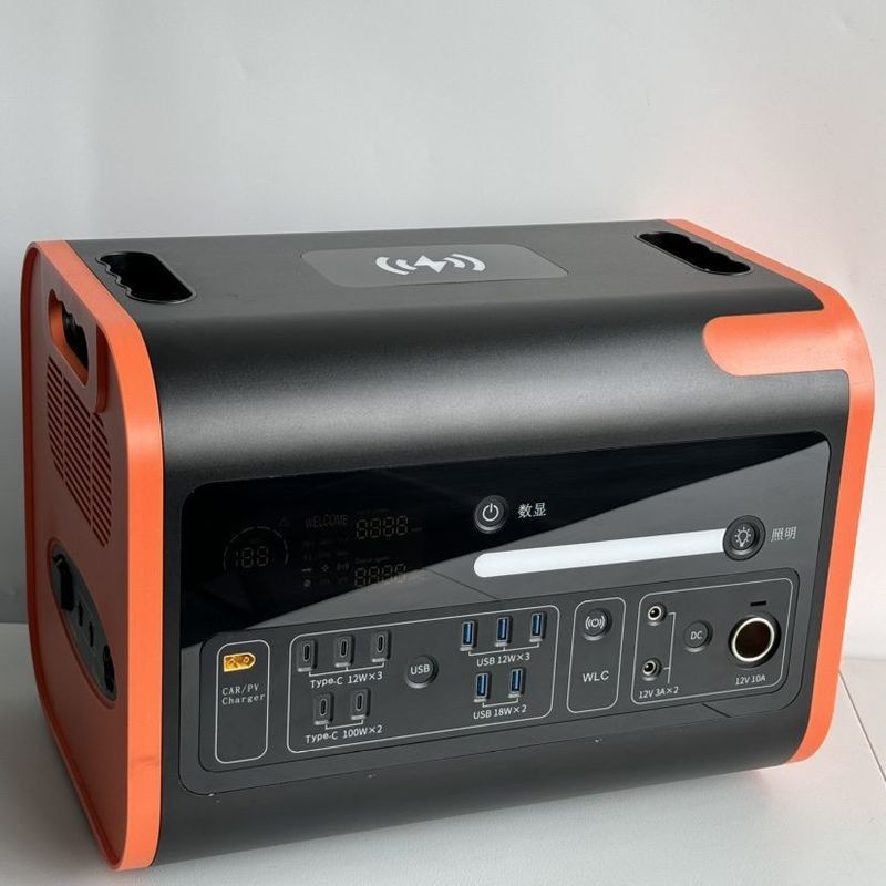 Jual 2200W Baterai Lithium Kapasitas Tinggi Ponsel Power Station untuk fast charging