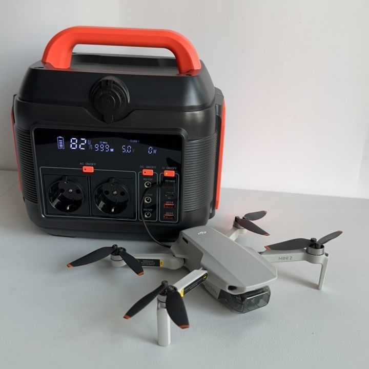 Stasiun Lithium-Ion Battery Outdoor 600W dengan LED Lighting dan QC3.0 Output