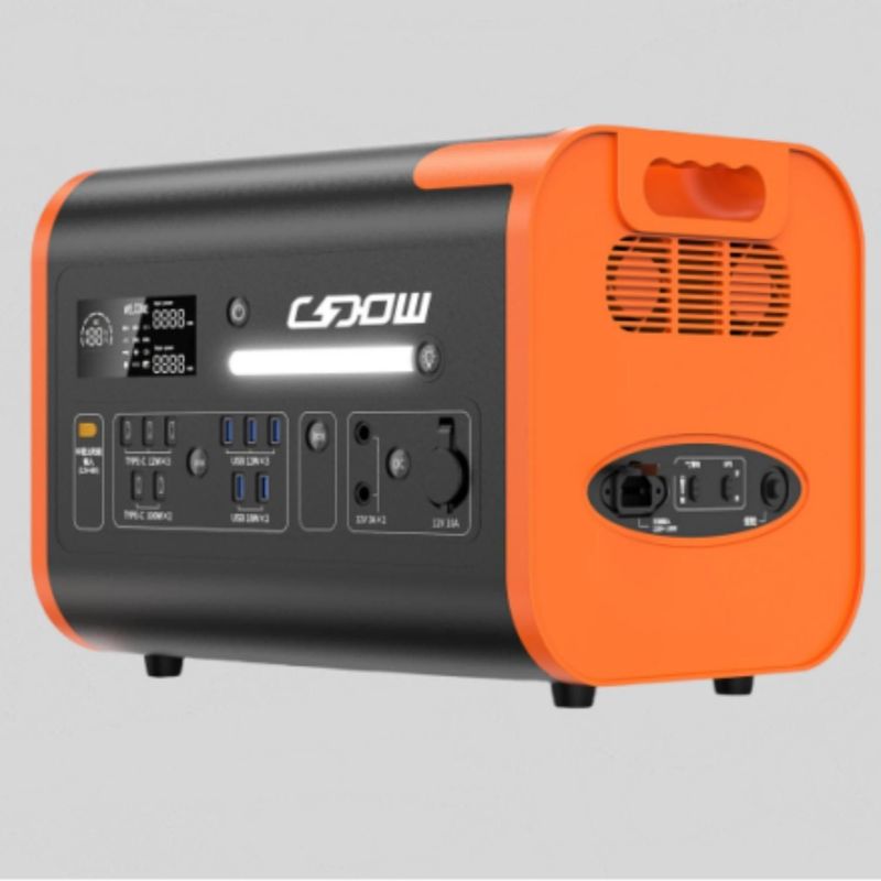 AT22 LiFePO4 Battery Portable Charging Station 600W 1000W 2200W untuk mobil berkemah