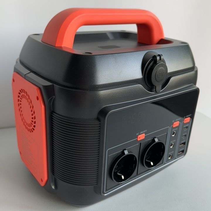 600W/576wh Lithium Battery Multi-Function Power Station dan Type-C Output Pd100W Pd27W