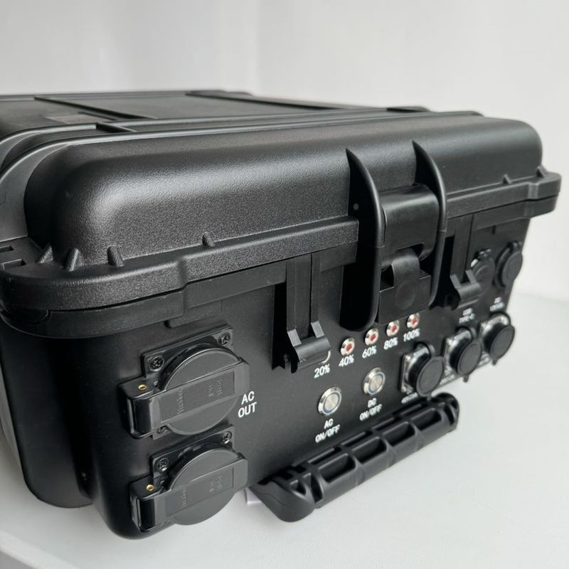 Adaptor AC Mode Pengisian LiFePO4 Sistem Baterai penyimpanan energi untuk pembangkit listrik