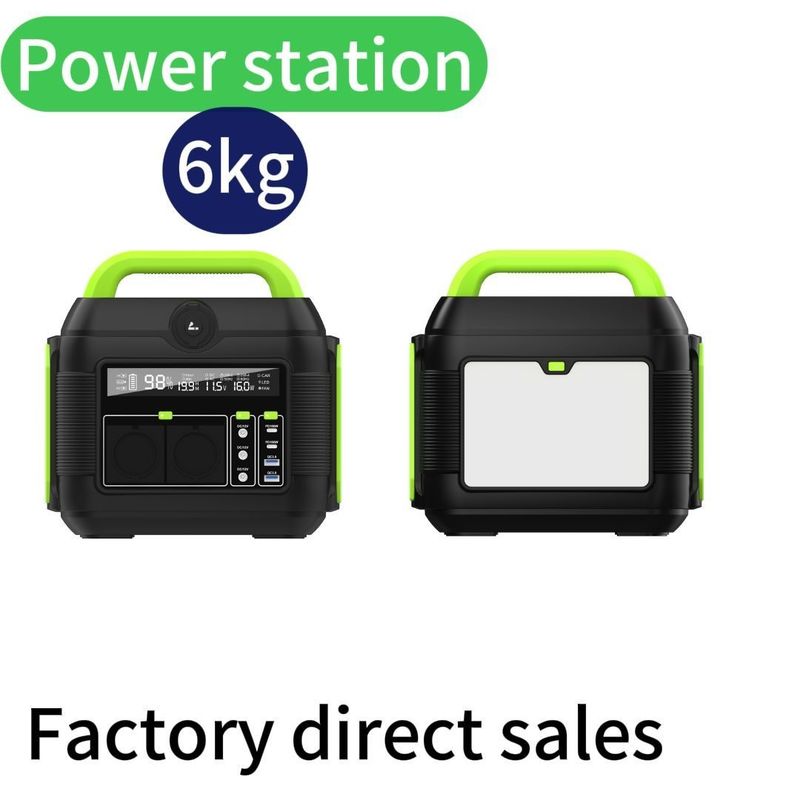 Direct 600W Outdoor Adventure Portable Power Station Waktu pengisian cepat dan tahan lama