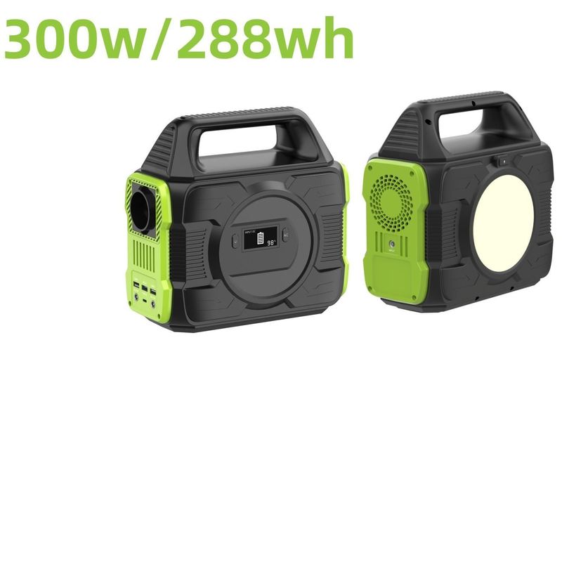300W/288wh Solar Generator Home Pure Sine Wave Outdoor Power Station dengan Layar LCD
