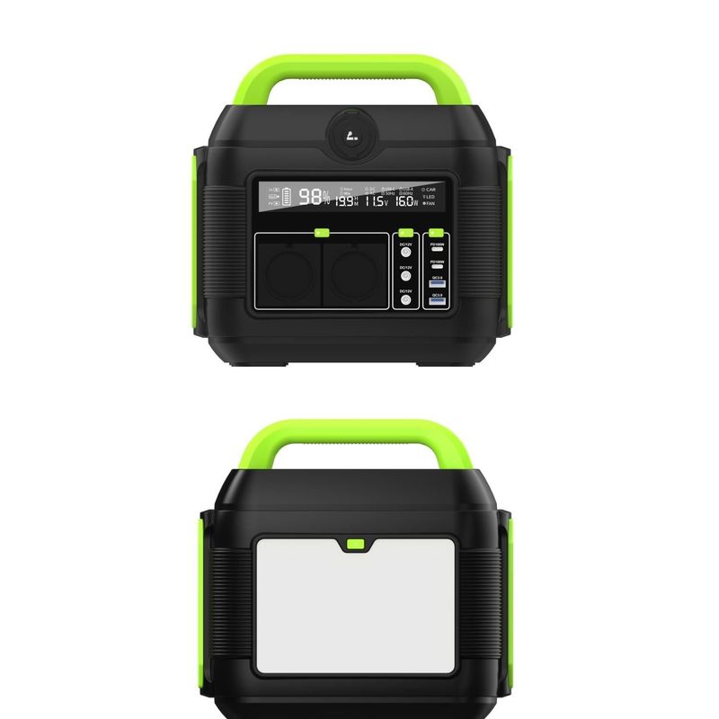 Tipe-C Output Pd100W Pd27W 600W/300W/1200W Portable Power Station untuk kegiatan luar ruangan