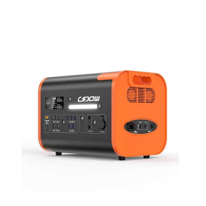 2200W2048wh/40ah Stasiun Tenaga Surya Portable untuk Amerika Serikat Keluarga Outdoor Camping