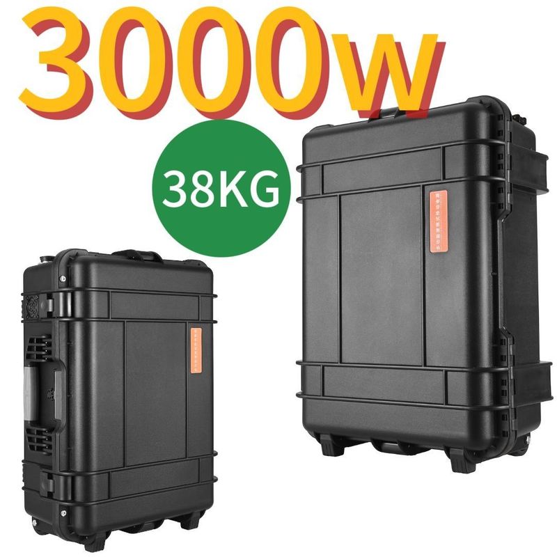 Panas 3kw/4kw/5kw/6kw/7kw LiFePO4 Rumah Luar Ruang Cerdas Pemasangan Stasiun Daya Nyaman