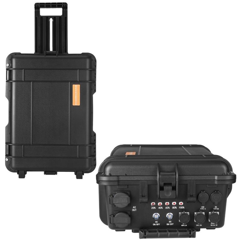 Generator surya 3000W/4000W/5000W dengan Inverter Gelombang Sinus Murni dan Komunikasi RS232