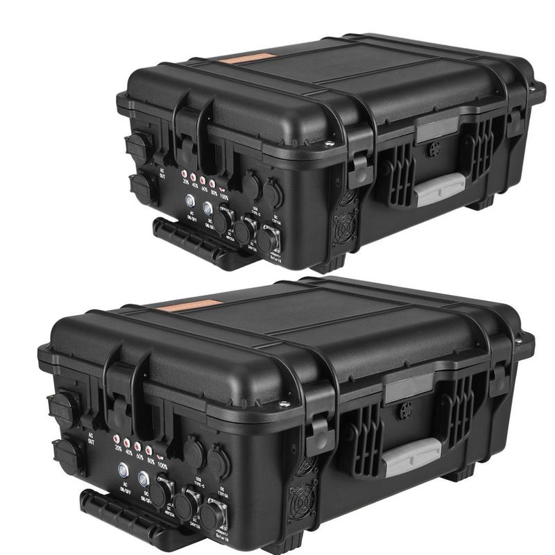 Stasiun listrik portabel 3000W/4000W/5000W Ideal untuk pertolongan pertama di luar ruangan dan kebutuhan kantor