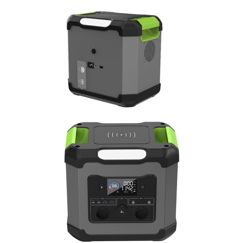 1500W/1344wh Power Station Portable Ideal untuk kantor luar ruangan dan situasi medis