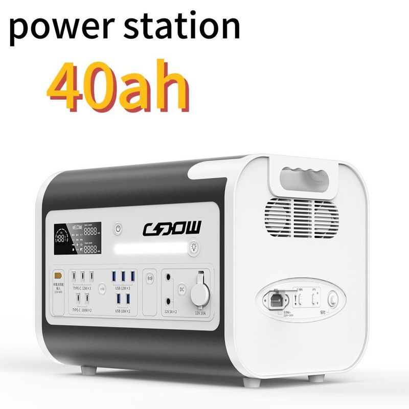 Warna yang dapat disesuaikan 2200W/2048wh Outdoor Camping Power Storage Power Station Pure Sine Wave