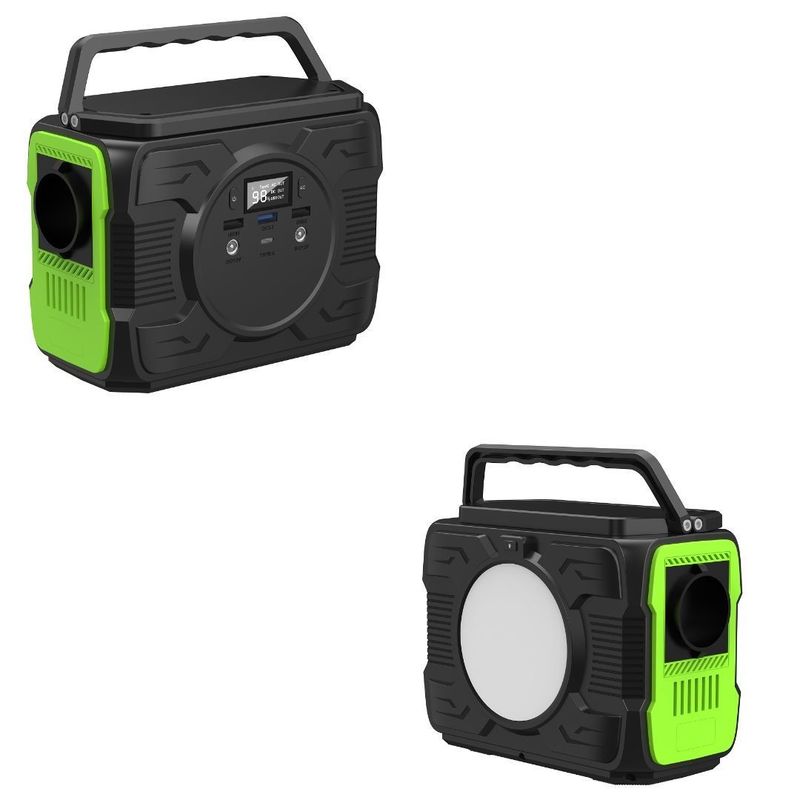 Stasiun Daya Outdoor Portable dengan Kapasitas Baterai 48000mAh dan Output 200W/300W/600W