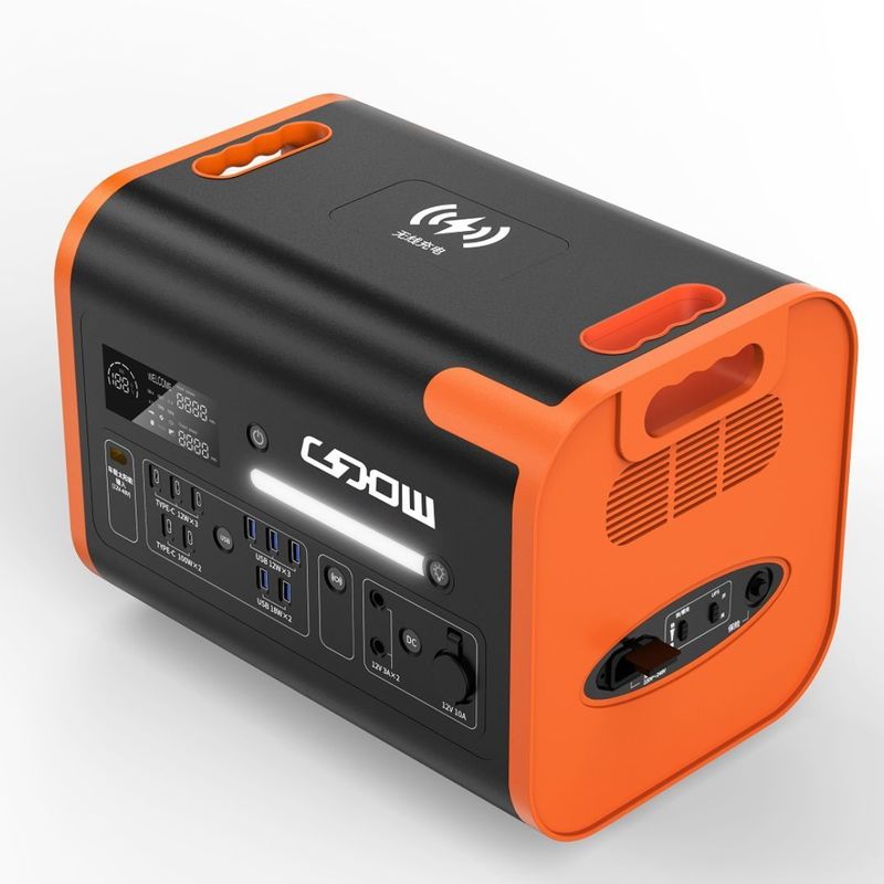 3500W Constant Power Output AC/DC Output Portable UPS untuk Stasiun Penyimpanan Energi Rumah