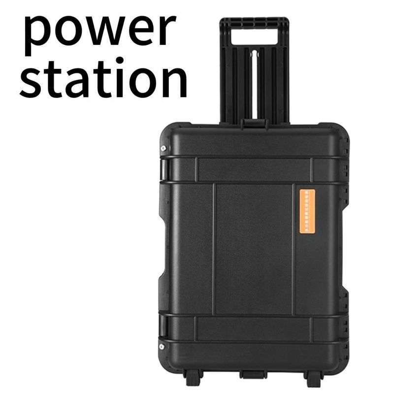 3000W Portable Power Station Drawbar Box untuk Easy Travel Lithium Battery Energy Storage