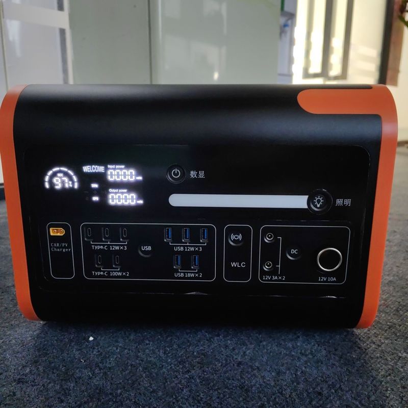 600W 1200W 2000W 2200W 3600W Pengisi daya Baterai lithium terintegrasi Umur Po4 Pembangkit Listrik Surya Portable