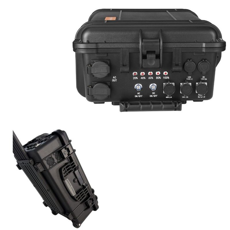 Ternary Lithium Battery Mobile Power Station 6000W/6216whlifepo4 untuk Pasar Asia Timur