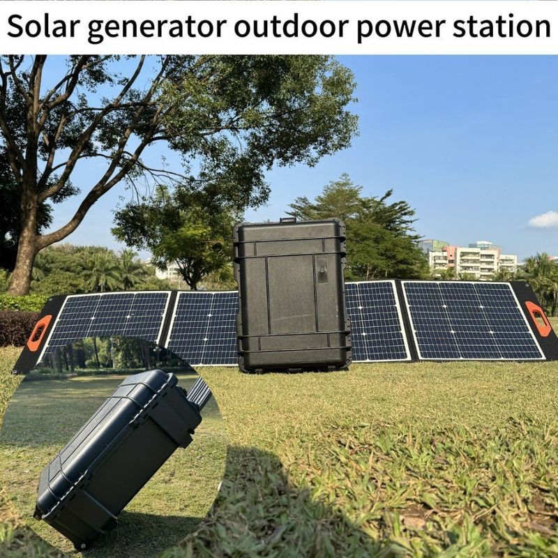 5000W Portable Mobile Power Station dengan USB dan Car Charging Kompatibel Perkakas Semua