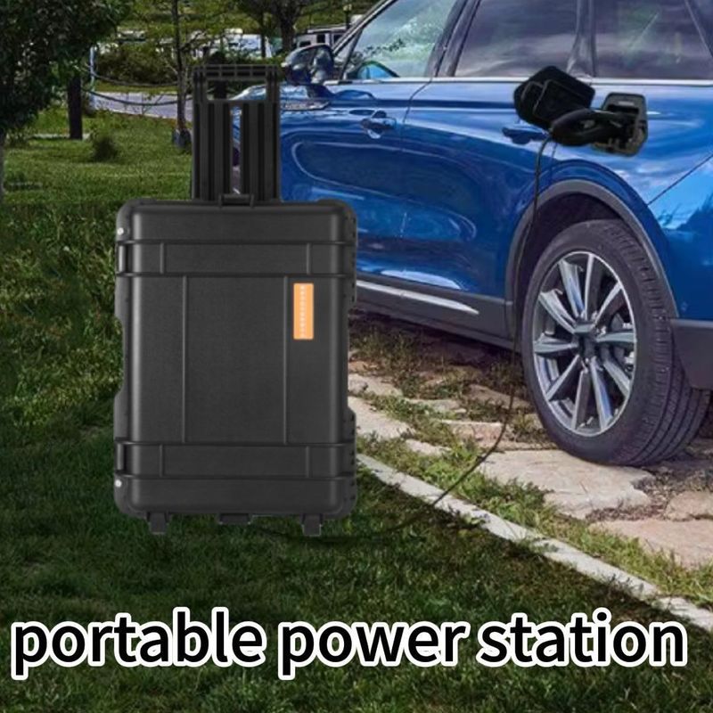 Kompak Mobile 600W/3000W/4000W Lithium Battery UPS Power Station untuk Camping Outdoor