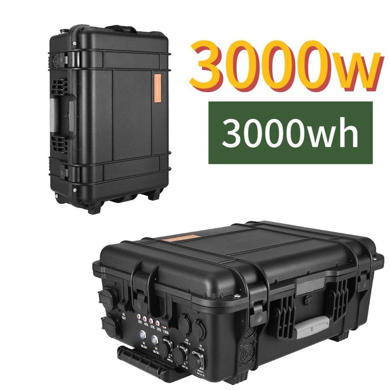 3000W Portable Solar Power Station untuk Camping Backup Operating Ambient Temperature C