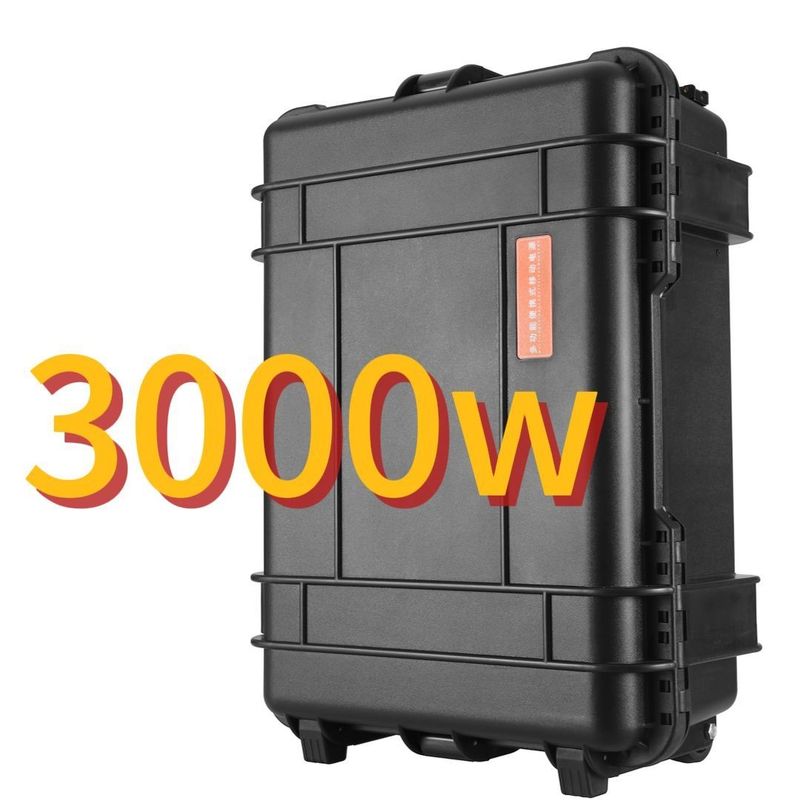 4000W Daya Keluar Generator Daya Surya Stasiun Daya Portable untuk Outdoor UAV Photography