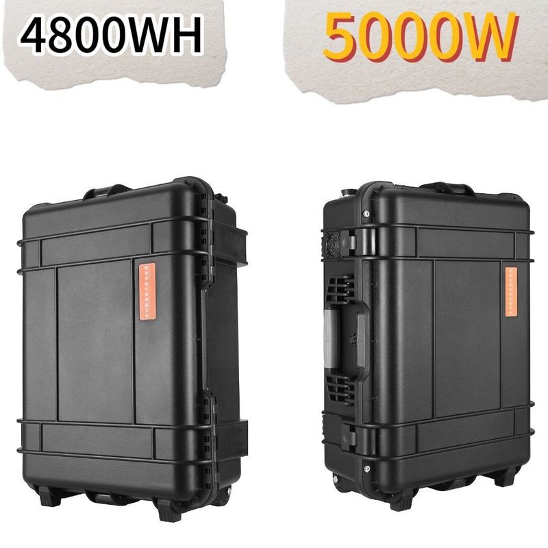 4000W/220-240V AC LiFePO4 Solar Generator Power Station untuk kegiatan luar rumah tangga